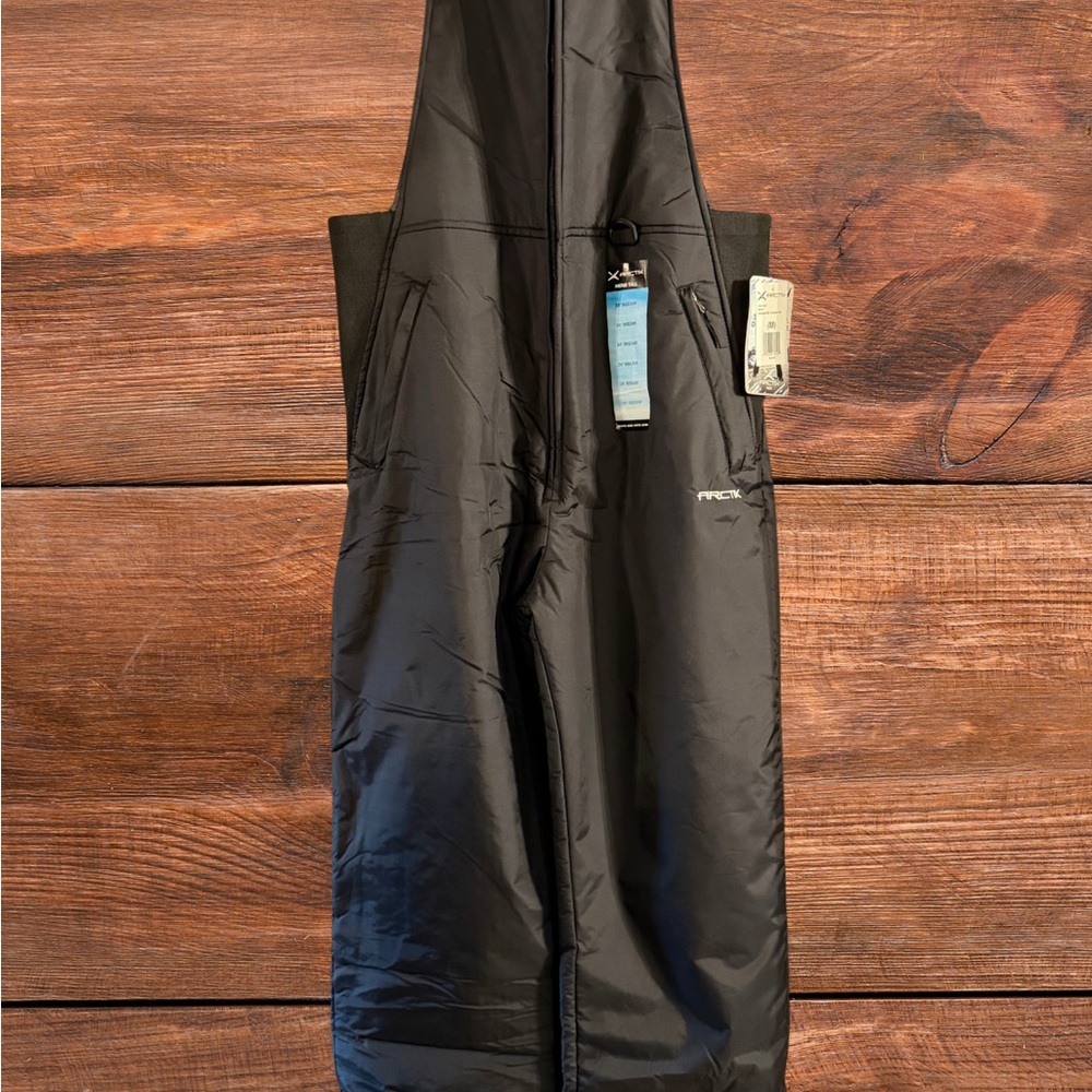 ARCTIX Men’s Insulated Snow Bib Overalls – Size Medium Tall – Black NWT